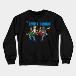 Nerd's Domain Retro Logo Crewneck Sweatshirt